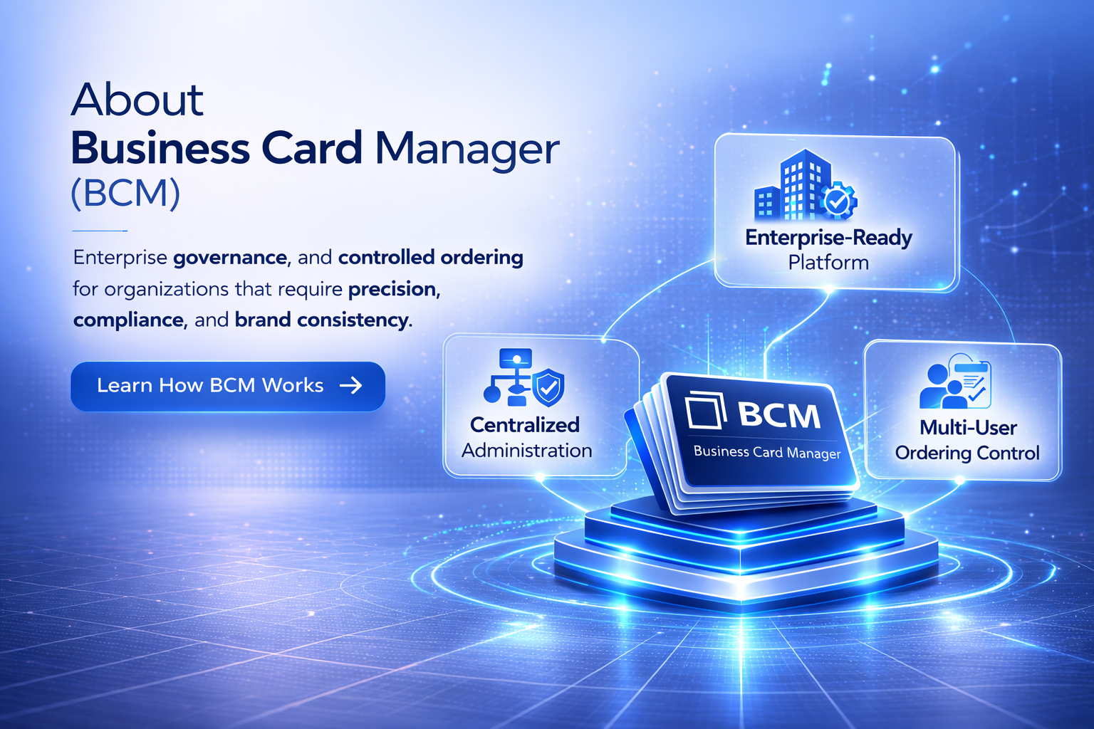 Enterprise Business Card Governance Platform — centralized control, approval workflows, and audit-ready reporting